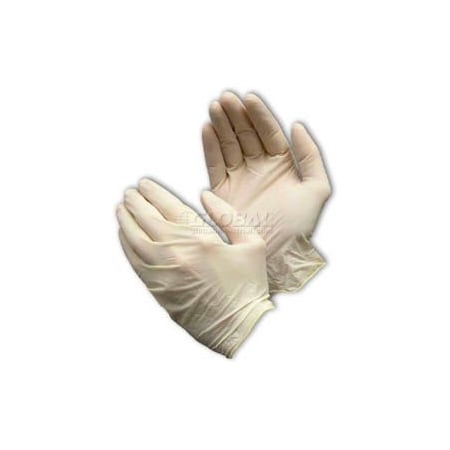 Pip Ambi-dex Repel, Latex Disposable Gloves, 5 mil Palm , Latex, Powder-Free, M, 100 PK, White 62-322PF/M